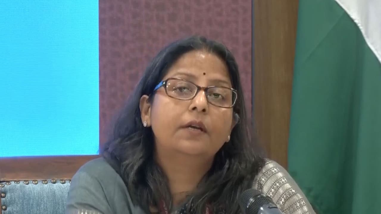 Sujata Sharma, Joint Secretary in the Ministry of Petroleum and Natural Gas (Photo/ANI) Sujata Sharma, Joint Secretary in the Ministry of Petroleum and Natural Gas (Photo/ANI)