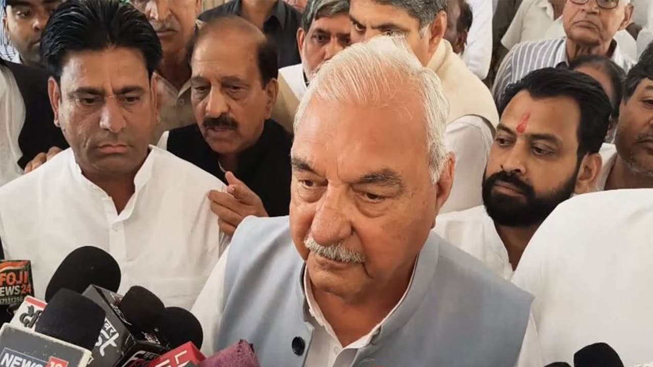 Congress leader Bhupinder Singh Hooda (Photo/ANI) Congress leader Bhupinder Singh Hooda (Photo/ANI)