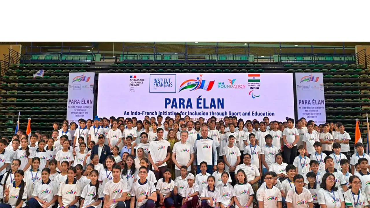 Para Elan launches in Delhi, 300 students embrace para sport (Photo: Para Elan) Para Elan launches in Delhi, 300 students embrace para sport (Photo: Para Elan)
