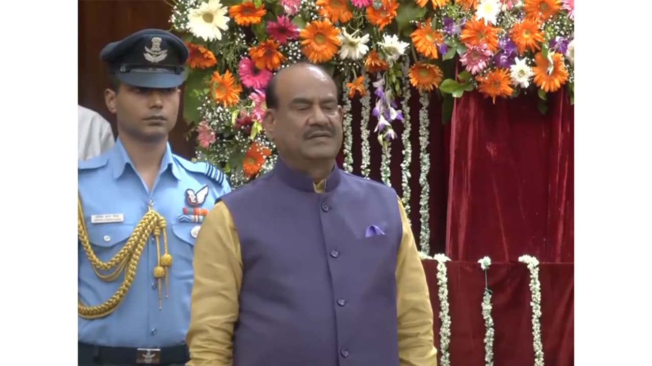 Lok Sabha Speaker Om Birla (Photo/ANI) Lok Sabha Speaker Om Birla (Photo/ANI)