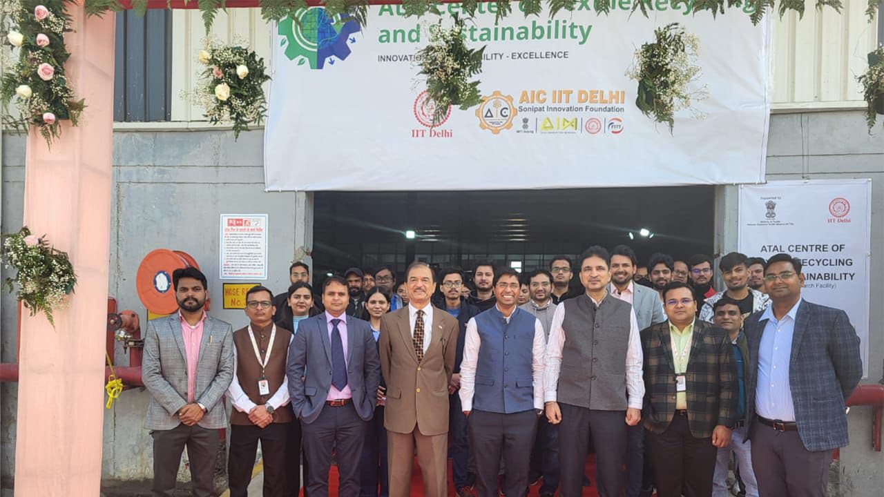 IIT Delhi’s ACTRS transfers new recycling technologies (ACTRS Panipat) IIT Delhi’s ACTRS transfers new recycling technologies (ACTRS Panipat)
