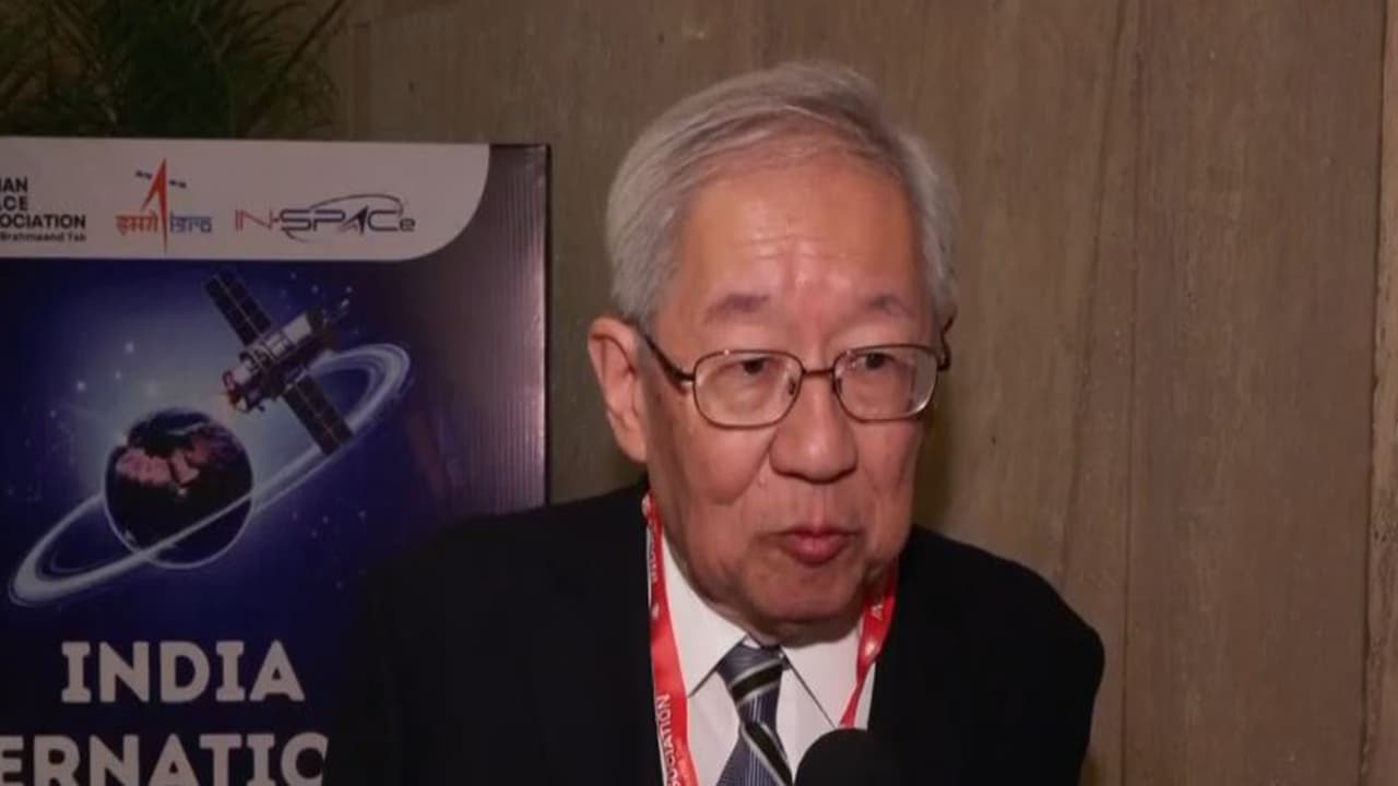Saku Tsuneta, Vice Chair Committee in National Space Policy Cabinet Office , Government of Japan (Photo/ANI) Saku Tsuneta, Vice Chair Committee in National Space Policy Cabinet Office , Government of Japan (Photo/ANI)