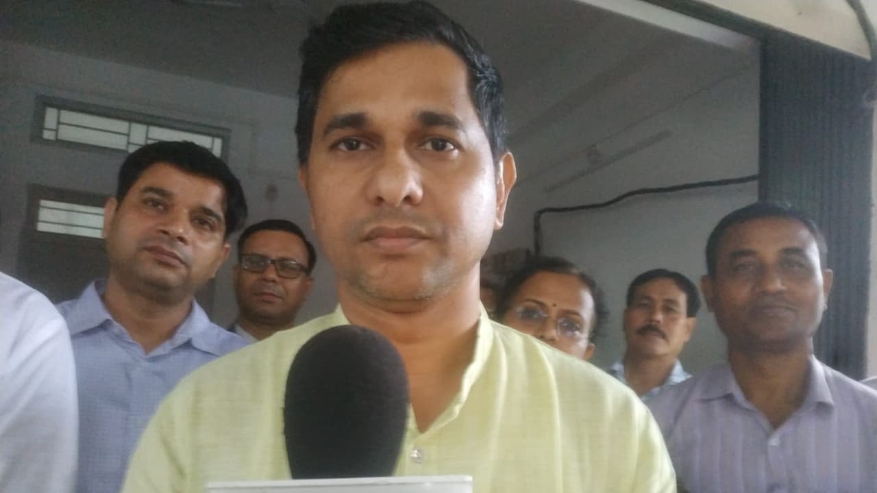Tripura's Animal Resource Development Minister Sudhanshu Das (Photo/ANI) Tripura's Animal Resource Development Minister Sudhanshu Das (Photo/ANI)