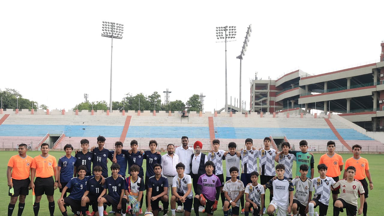 Rohit Kumar with participating teams and officials. (Photo: Oriental Cup) Rohit Kumar with participating teams and officials. (Photo: Oriental Cup)
