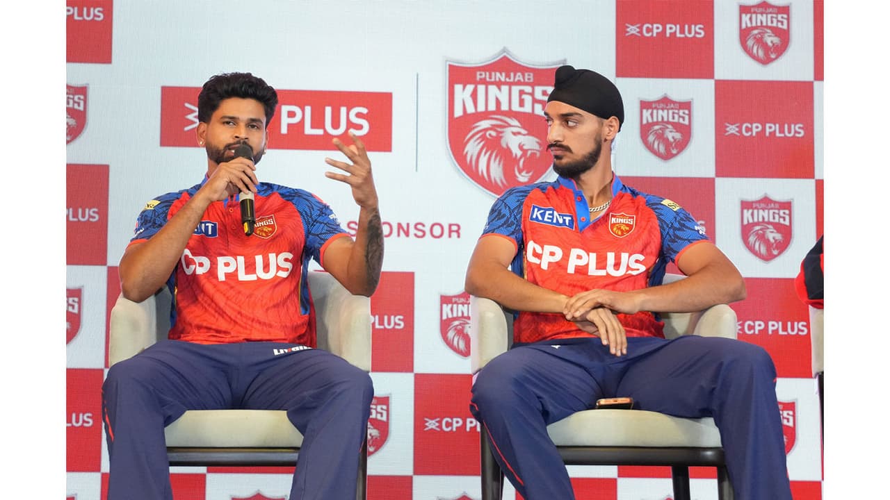 Shreyas Iyer and Arshdeep Singh. (Photo: PBKS) Shreyas Iyer and Arshdeep Singh. (Photo: PBKS)