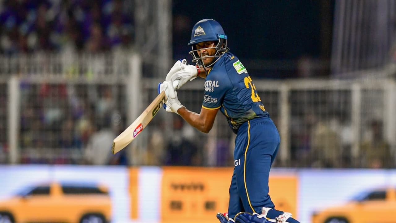 Gujarat Titans opener Sai Sudharsan during IPL 2026 (Photo: ANI) Gujarat Titans opener Sai Sudharsan during IPL 2026 (Photo: ANI)