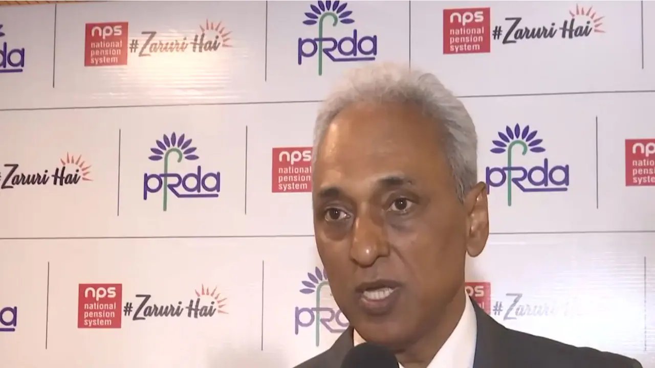 PFRDA Chairperson S Ramann (Photo/ANI) PFRDA Chairperson S Ramann (Photo/ANI)