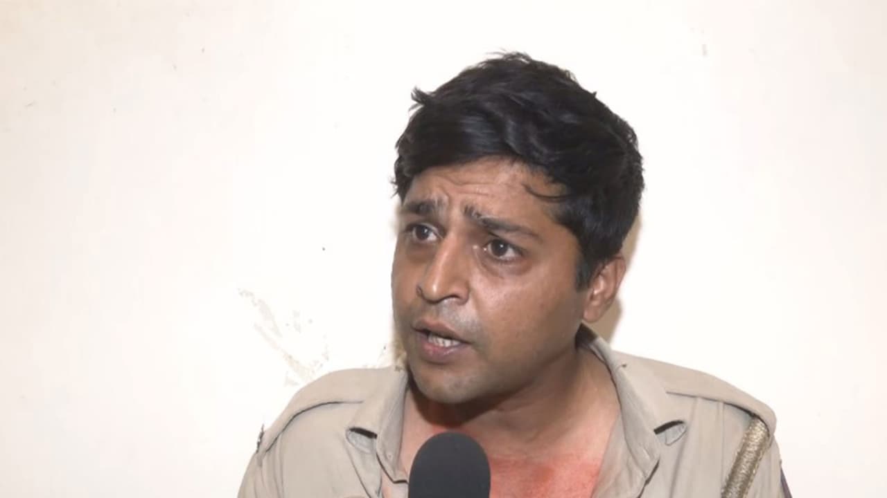 Delhi Police Constable Ankit Kasana (Photo/ANI) Delhi Police Constable Ankit Kasana (Photo/ANI)