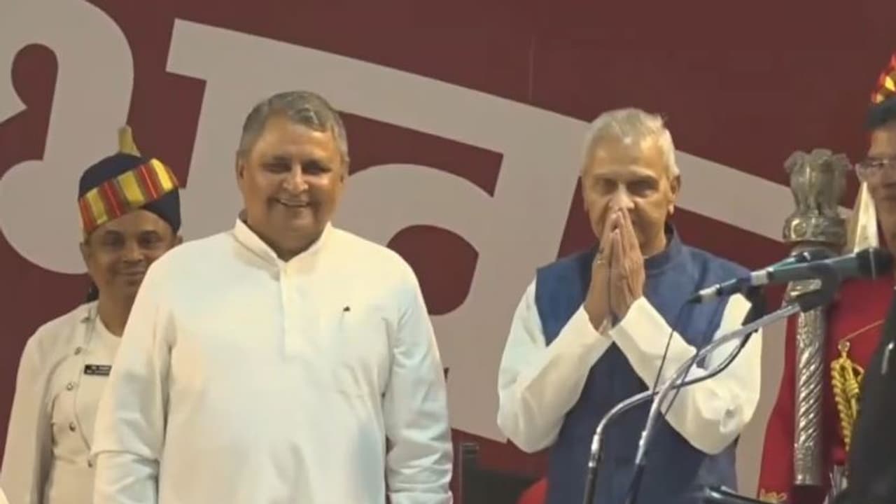 Bihar Deputy CMs Bijendra Prasad Yadav and Vijay Kumar Choudhary (Bihar I&PR Dept) Bihar Deputy CMs Bijendra Prasad Yadav and Vijay Kumar Choudhary (Bihar I&PR Dept)