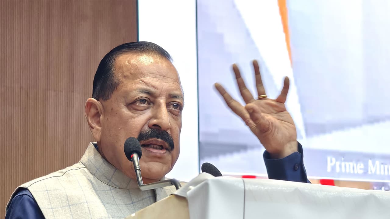 Union Minister of State Jitendra Singh (Photo: @DrJitendraSingh/X) Union Minister of State Jitendra Singh (Photo: @DrJitendraSingh/X)