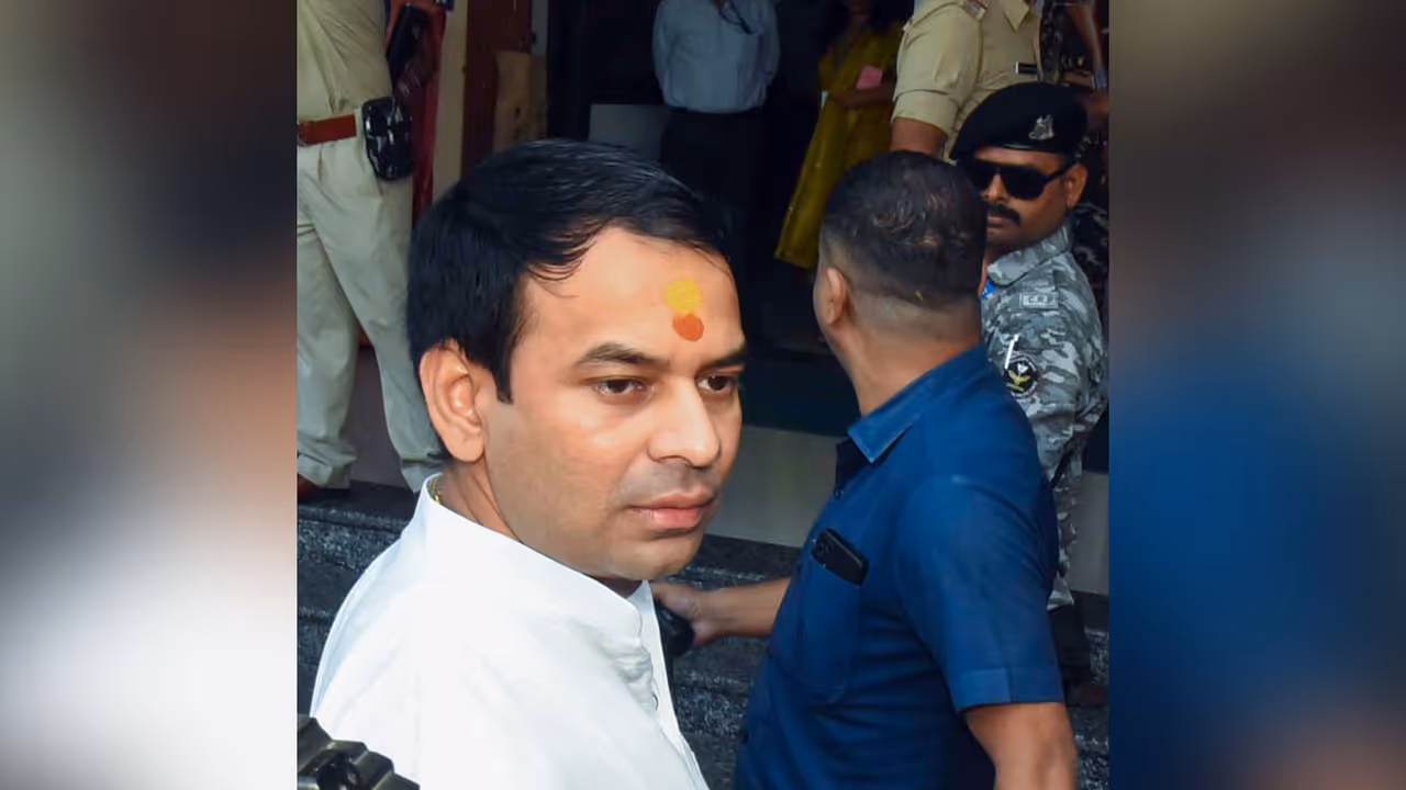 Janshakti Janta Dal (JJD) leader Tej Pratap Yadav (File Photo/ANI) Janshakti Janta Dal (JJD) leader Tej Pratap Yadav (File Photo/ANI)