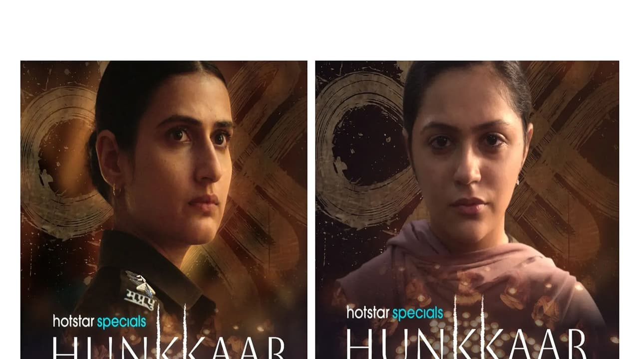 Posters of Hunkkaar: The Roar (Image source: JioHotstar) Posters of Hunkkaar: The Roar (Image source: JioHotstar)