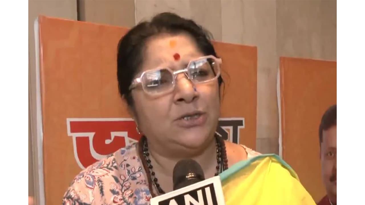 BJP's Locket Chatterjee (Photo/ANI) BJP's Locket Chatterjee (Photo/ANI)