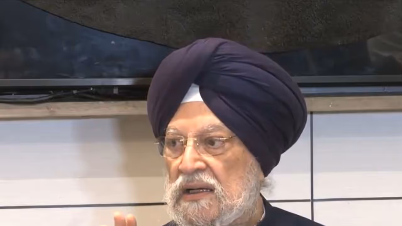 Union Minister for Petroleum and Natural Gas Hardeep Singh Puri (Photo/ANI) Union Minister for Petroleum and Natural Gas Hardeep Singh Puri (Photo/ANI)