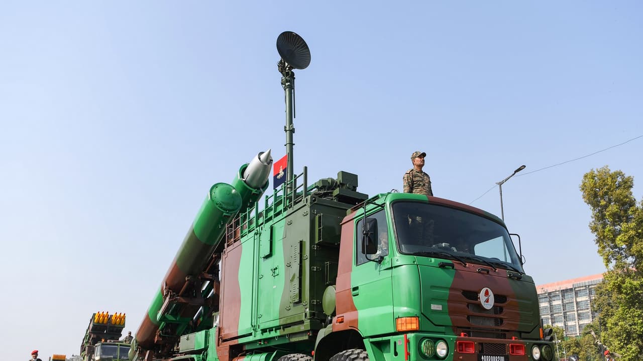 Supersonic cruise missile BrahMos (File Photo/ANI) Supersonic cruise missile BrahMos (File Photo/ANI)