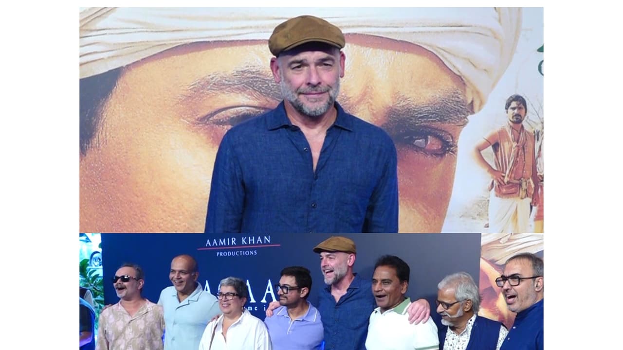 Paul Blackthorne joins 'Lagaan' team at film screening (Photo/ANI) Paul Blackthorne joins 'Lagaan' team at film screening (Photo/ANI)