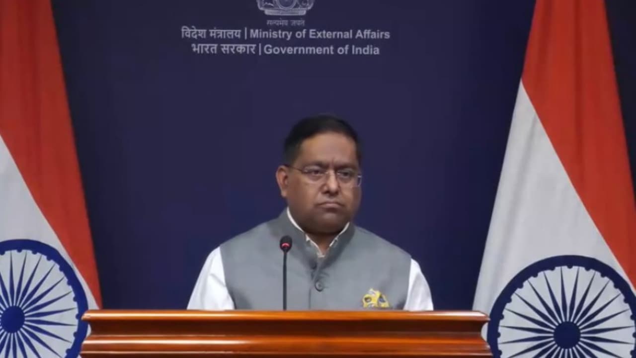 MEA Spokesperson Randhir Jaiswal (Photo/ANI) MEA Spokesperson Randhir Jaiswal (Photo/ANI)