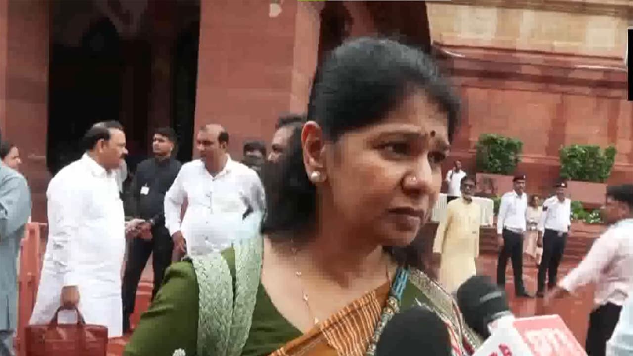 DMK MP Kanimozhi (Photo/ANI) DMK MP Kanimozhi (Photo/ANI)