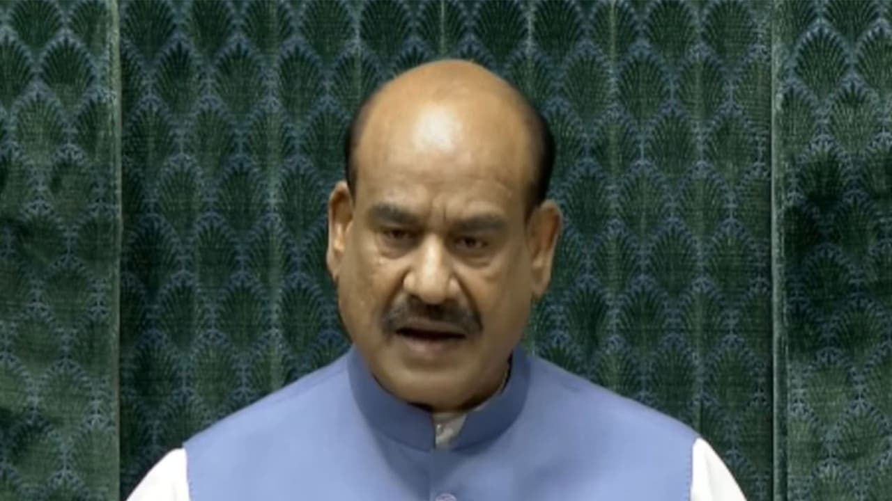 Lok Sabha Speaker Om Birla (Photo/Sansad TV) Lok Sabha Speaker Om Birla (Photo/Sansad TV)