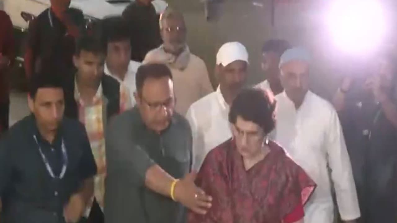 Congress MP Priyanka Gandhi Vadra (Photo/ANI) Congress MP Priyanka Gandhi Vadra (Photo/ANI)