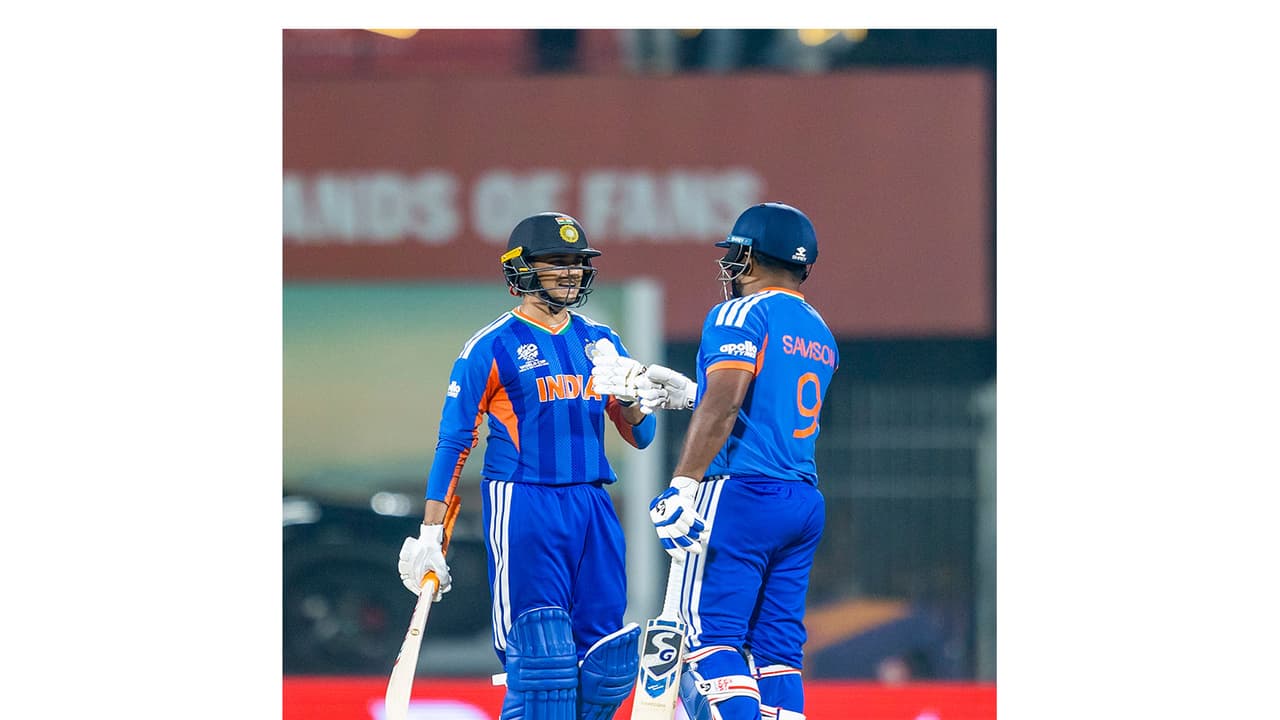 Abhishek Sharma and Sanju Samson. (Photo/ANI) Abhishek Sharma and Sanju Samson. (Photo/ANI)