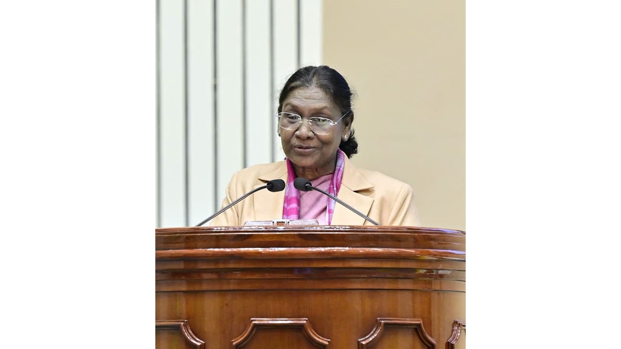 President Droupadi Murmu (File Photo/ANI) President Droupadi Murmu (File Photo/ANI)