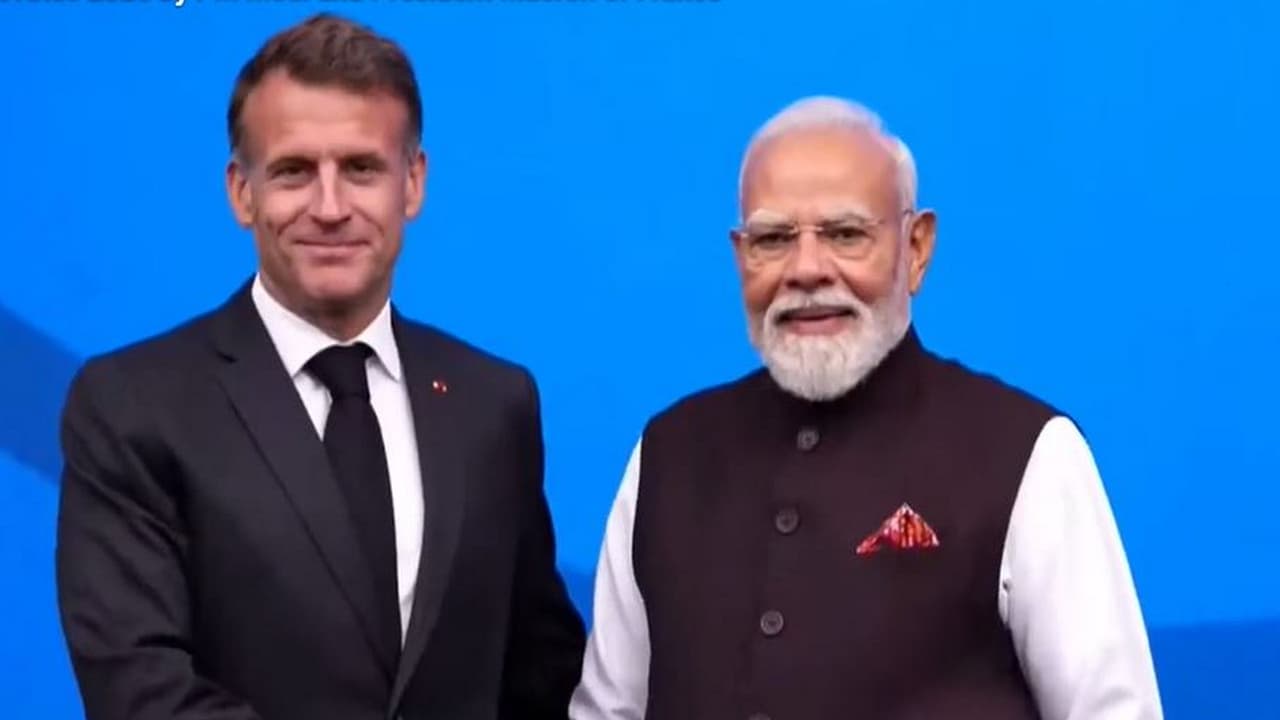 PM Modi, French President Macron jointly inaugurate 'Bharat Innovates' in Nice (Photo/Youtube@Ministry of External Affairs, India) PM Modi, French President Macron jointly inaugurate 'Bharat Innovates' in Nice (Photo/Youtube@Ministry of External Affairs, India)