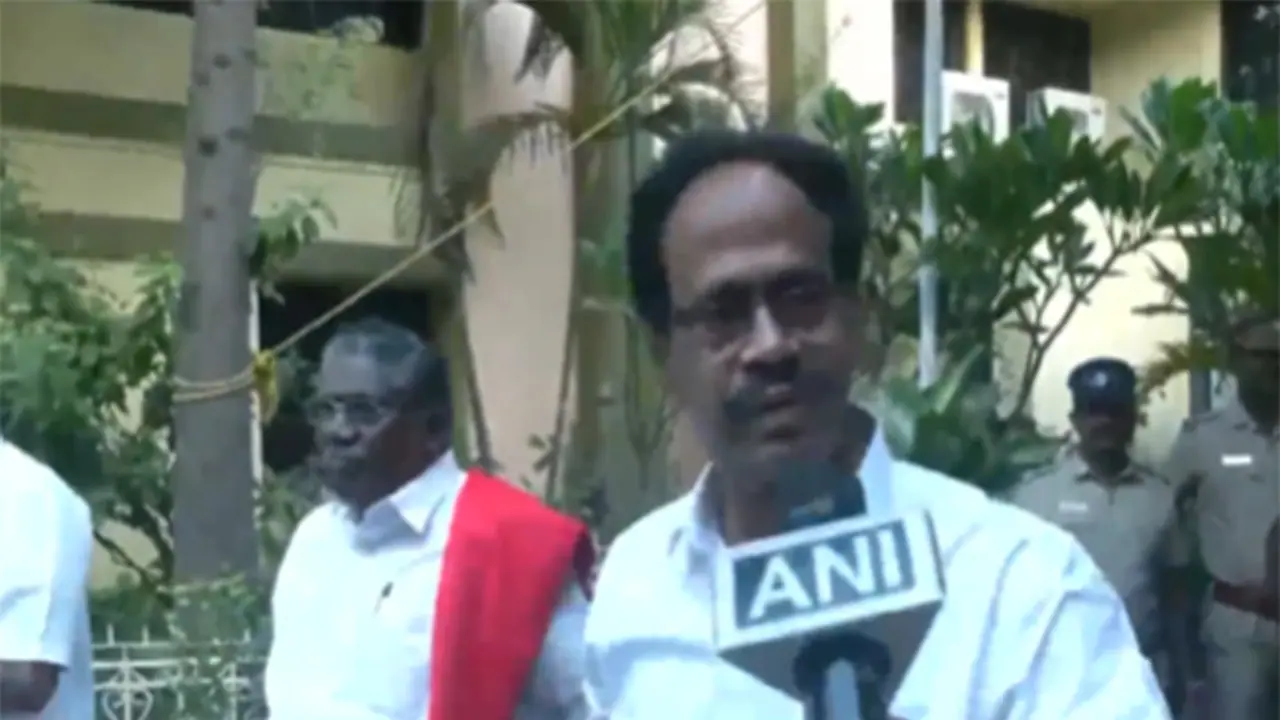 CPI(M) Secretary M Veerapandian (Photo/ANI) CPI(M) Secretary M Veerapandian (Photo/ANI)