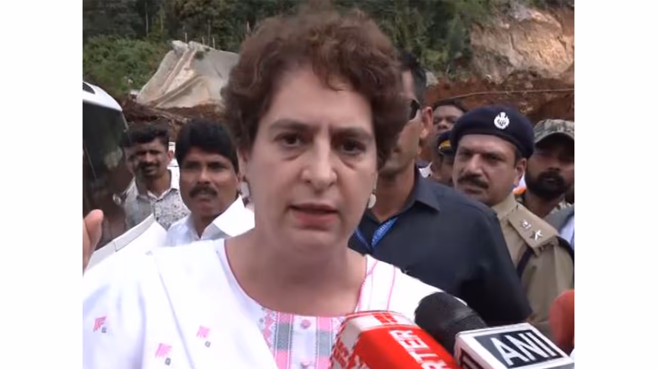 Congress MP from Wayanad Priyanka Gandhi Vadra (Photo/ANI) Congress MP from Wayanad Priyanka Gandhi Vadra (Photo/ANI)