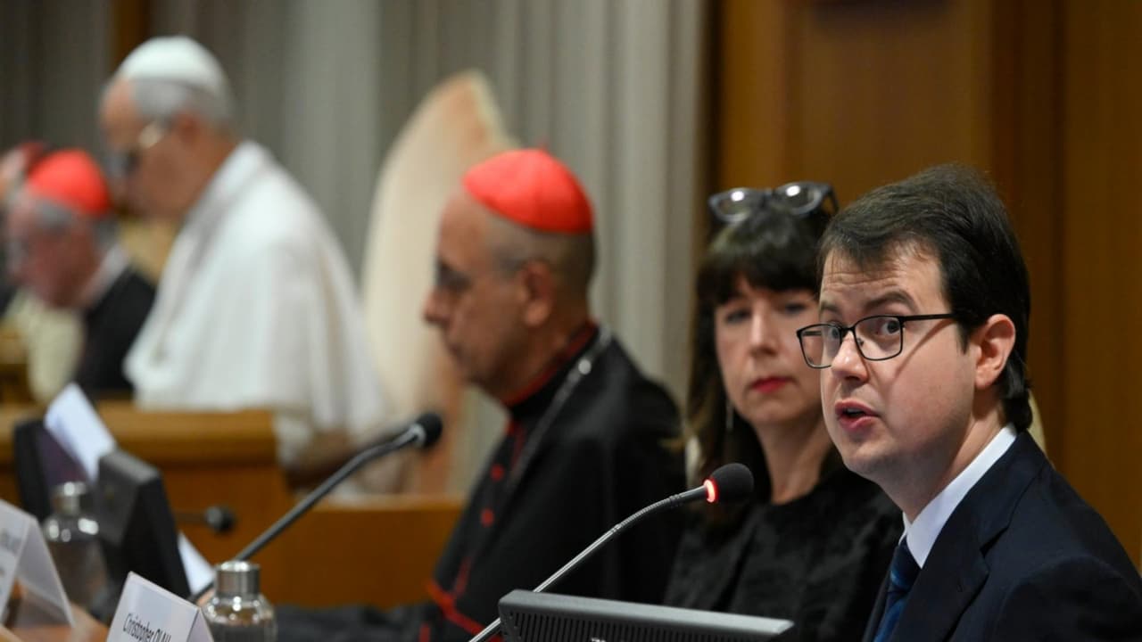 Anthropic co founder Chris Olah at the Vatican (Photo/@VaticanNews) Anthropic co founder Chris Olah at the Vatican (Photo/@VaticanNews)