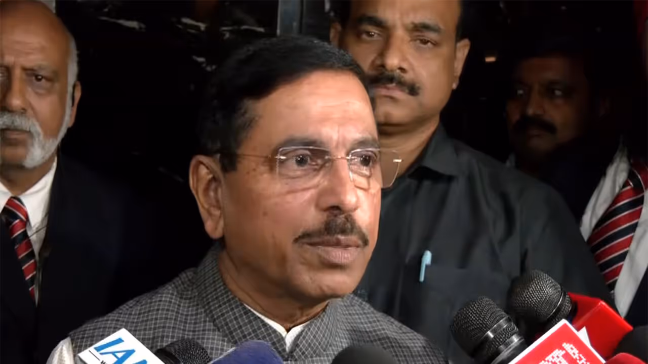 Union Minister of Education Prahlad Joshi (Photo/ANI) Union Minister of Education Prahlad Joshi (Photo/ANI)