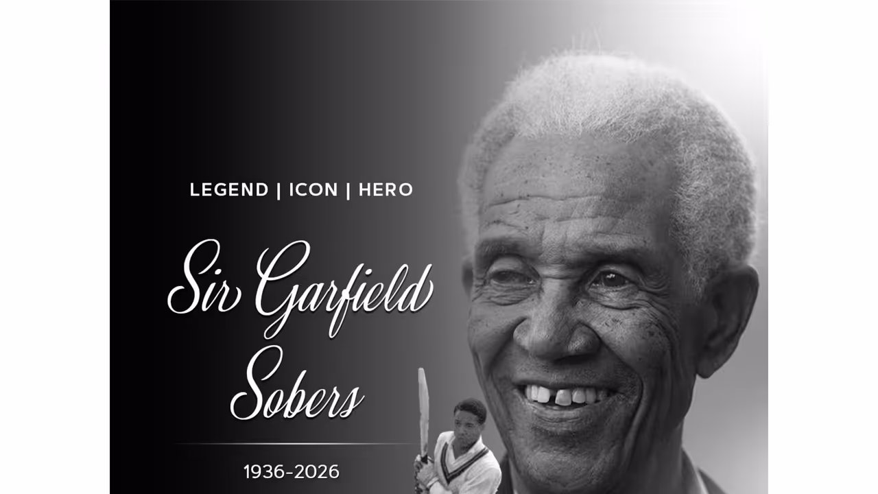 Sir Garry Sobers. (Photo: X/ @windiescricket) Sir Garry Sobers. (Photo: X/ @windiescricket)