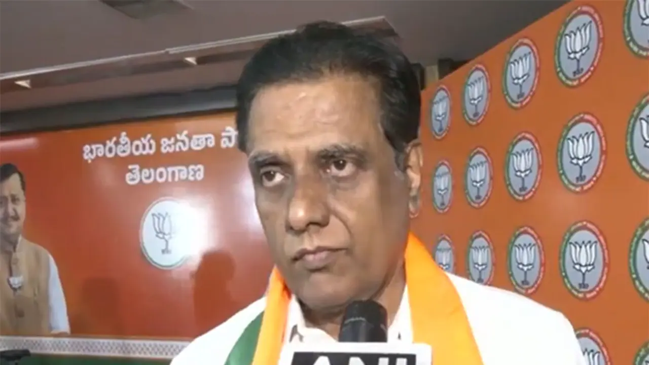 BJP leader NV Subhash (Photo/ANI) BJP leader NV Subhash (Photo/ANI)