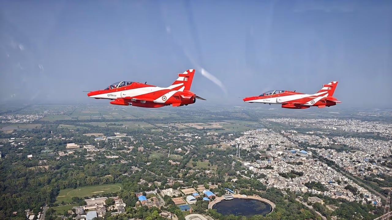 Indian Air Force gears up for grand flying display over Guwahati (Photo/ANI)