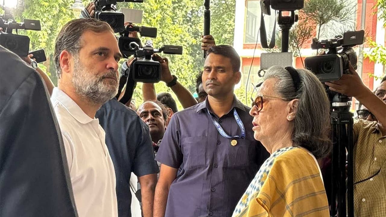 Leader of Opposition in Lok Sabha Rahul Gandhi and Congress leader Sonia Gandhi (Photo/ANI) Leader of Opposition in Lok Sabha Rahul Gandhi and Congress leader Sonia Gandhi (Photo/ANI)