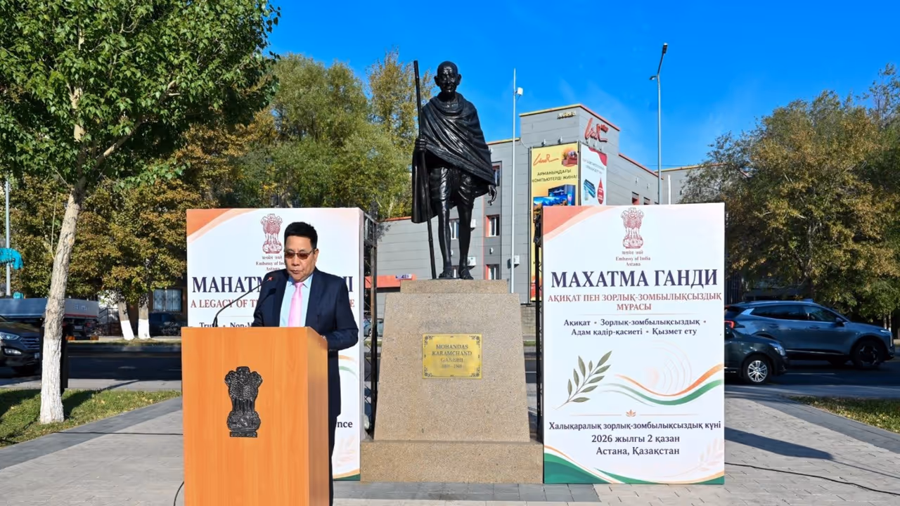 Indian Ambassador to Kazakhstan YK Sailas Thangal (Photo/X@indembastana) Indian Ambassador to Kazakhstan YK Sailas Thangal (Photo/X@indembastana)