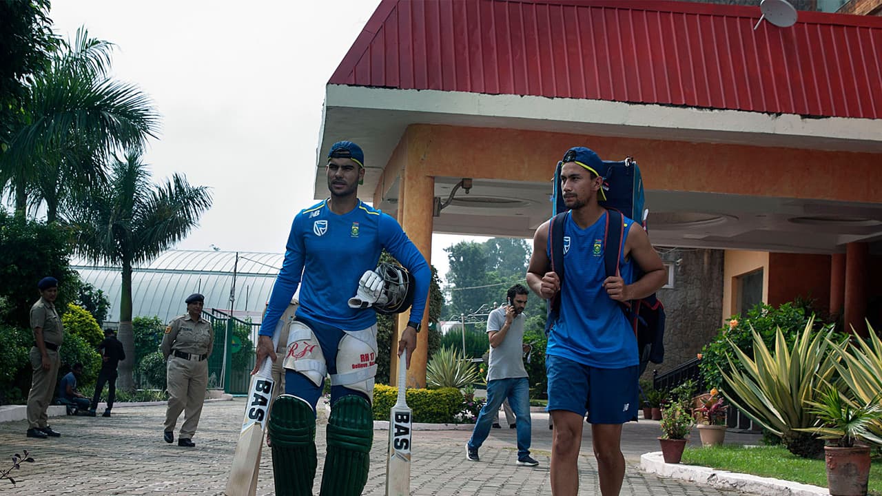 George Linde (R). (Photo/ANI) George Linde (R). (Photo/ANI)