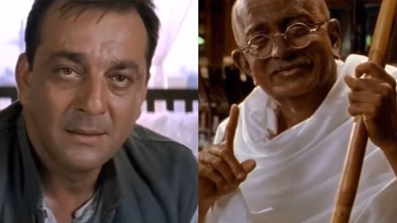 Sanjay Dutt in 'Lage Raho Munna Bhai' (photo/Instagram@duttsanjay) Sanjay Dutt in 'Lage Raho Munna Bhai' (photo/Instagram@duttsanjay)