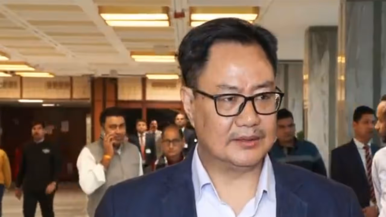 Parliamentary Affairs Minister Kiren Rijiju (Photo/ANI) Parliamentary Affairs Minister Kiren Rijiju (Photo/ANI)