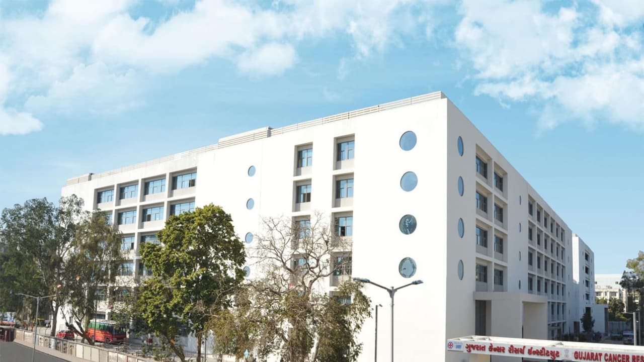 The Gujarat Cancer & Research Institute (GCRI), Ahmedabad (Photo/Release) The Gujarat Cancer & Research Institute (GCRI), Ahmedabad (Photo/Release)