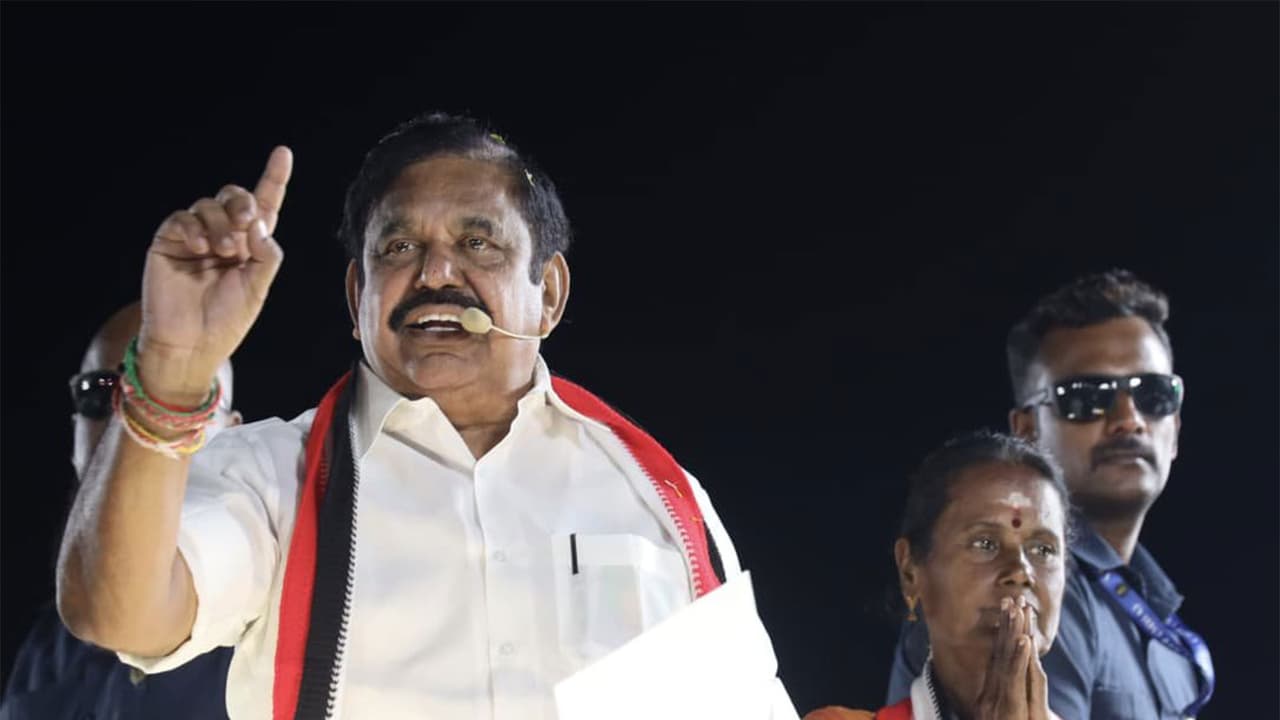 AIADMK General Secretary Edappadi K Palaniswami (Photo/@AIADMKOfficial) AIADMK General Secretary Edappadi K Palaniswami (Photo/@AIADMKOfficial)