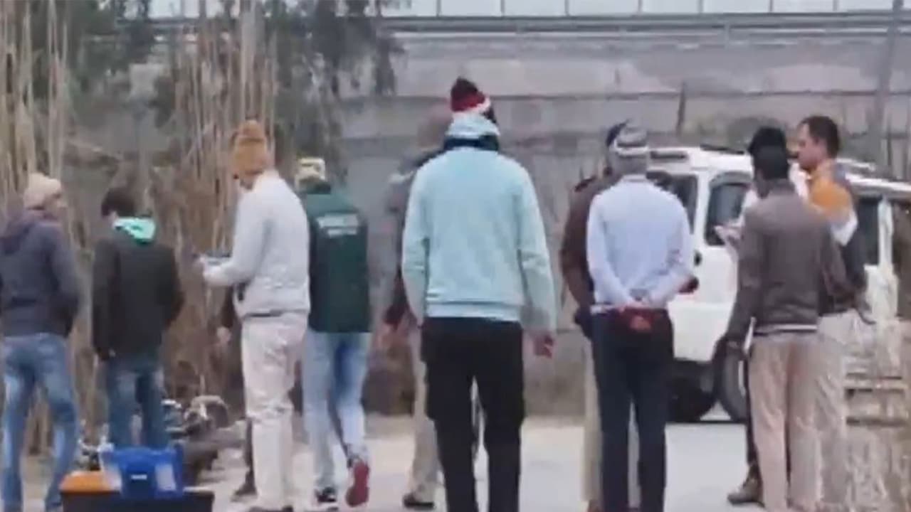 Visuals from the spot (Photo: ANI) Visuals from the spot (Photo: ANI)