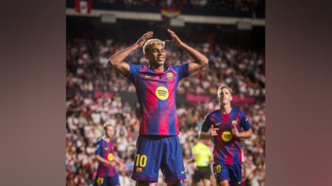 Lamine Yamal. (Photo: @FCBarcelona X) Lamine Yamal. (Photo: @FCBarcelona X)