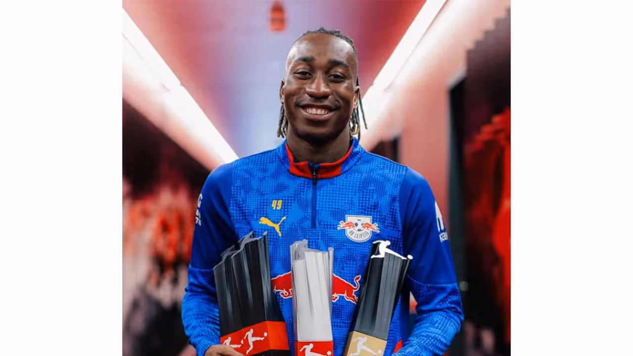 Yan Diamonde. (Photo: @rbleipzig Instagram) Yan Diamonde. (Photo: @rbleipzig Instagram)