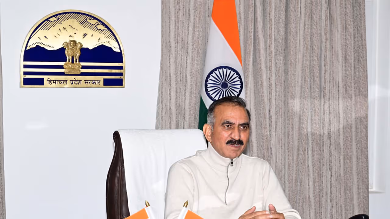 Himachal Pradesh Chief Minister Sukhvinder Singh Sukhu (Photo/X@SukhuSukhvinder) Himachal Pradesh Chief Minister Sukhvinder Singh Sukhu (Photo/X@SukhuSukhvinder)