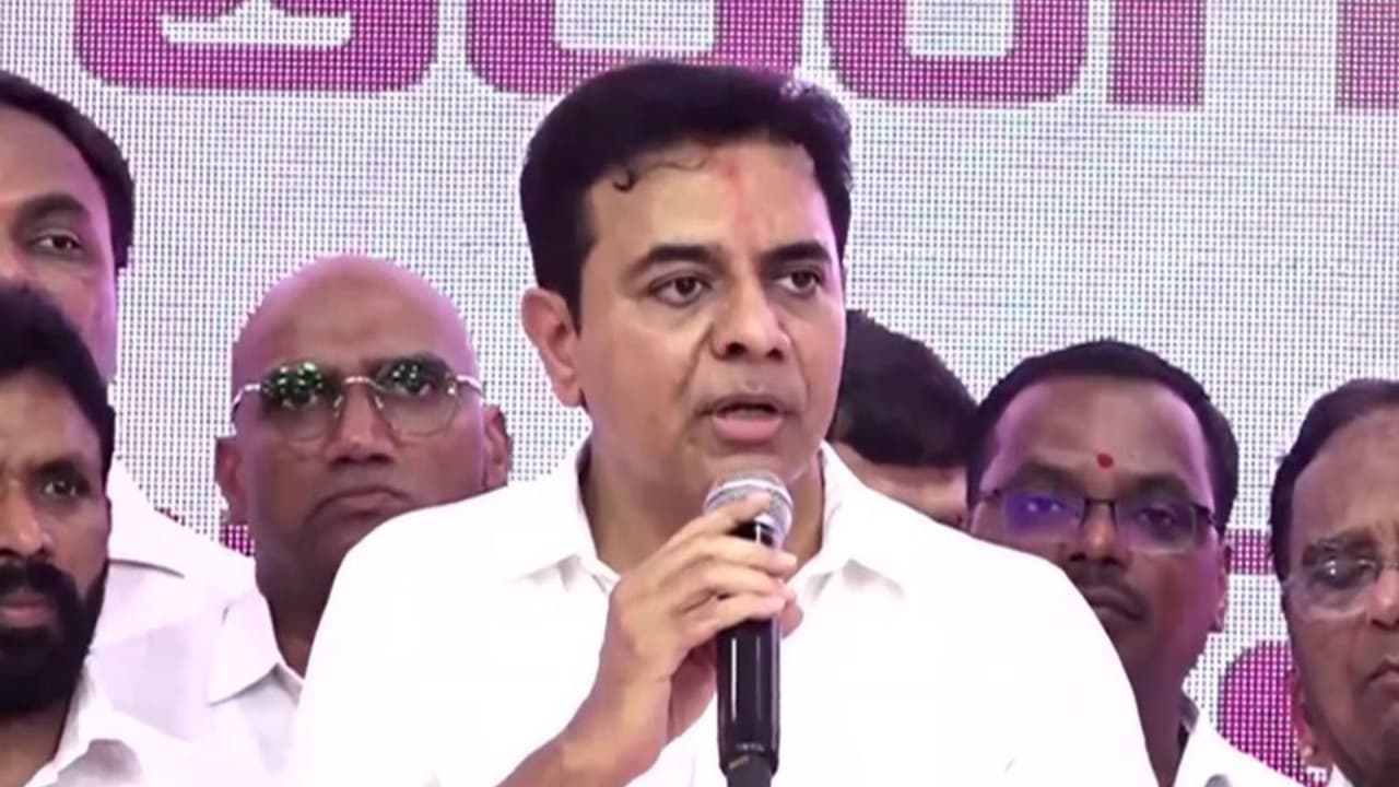 BRS working president KT Rama Rao (Photo/BRS) BRS working president KT Rama Rao (Photo/BRS)