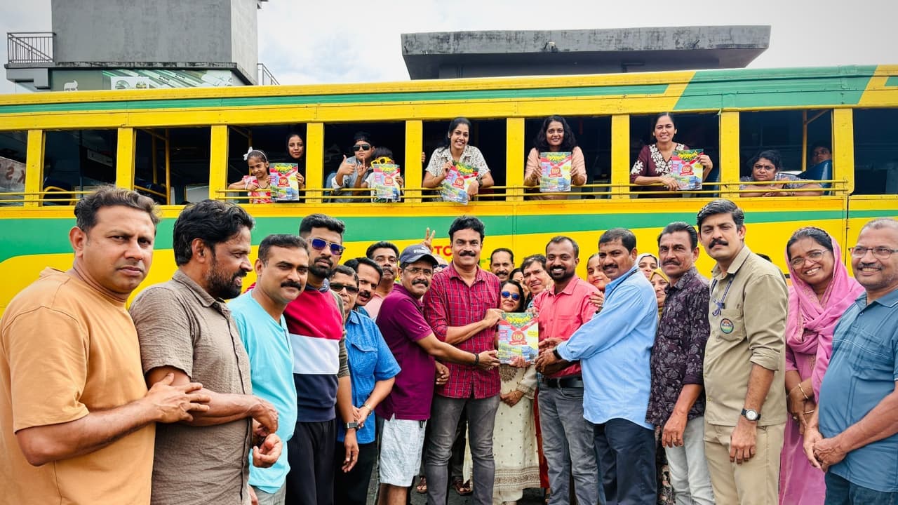 KSRTC Budget Tourism Cell releases souvenir (Photo/ANI) KSRTC Budget Tourism Cell releases souvenir (Photo/ANI)
