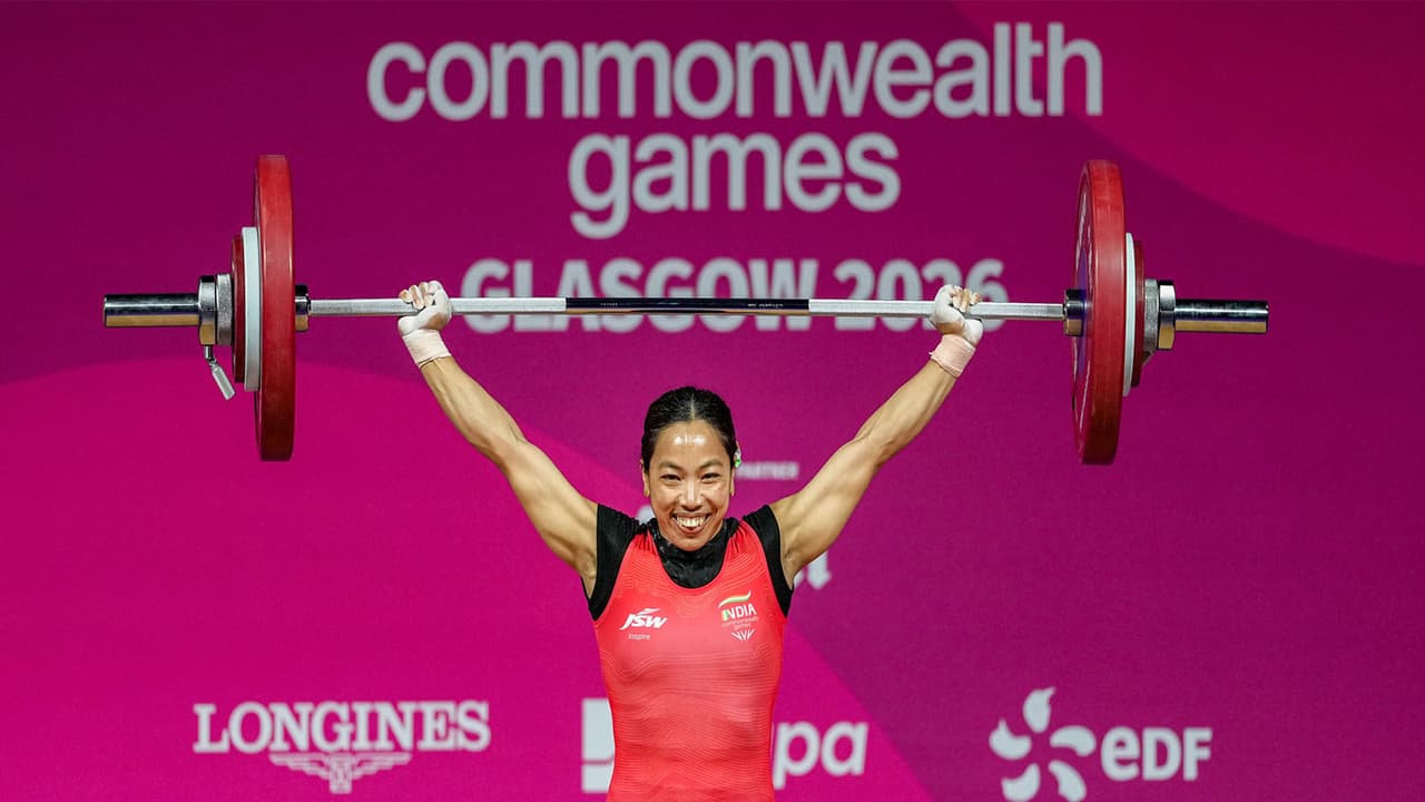 Mirabai Chanu celebrating (Photo: X/@narendramodi) Mirabai Chanu celebrating (Photo: X/@narendramodi)