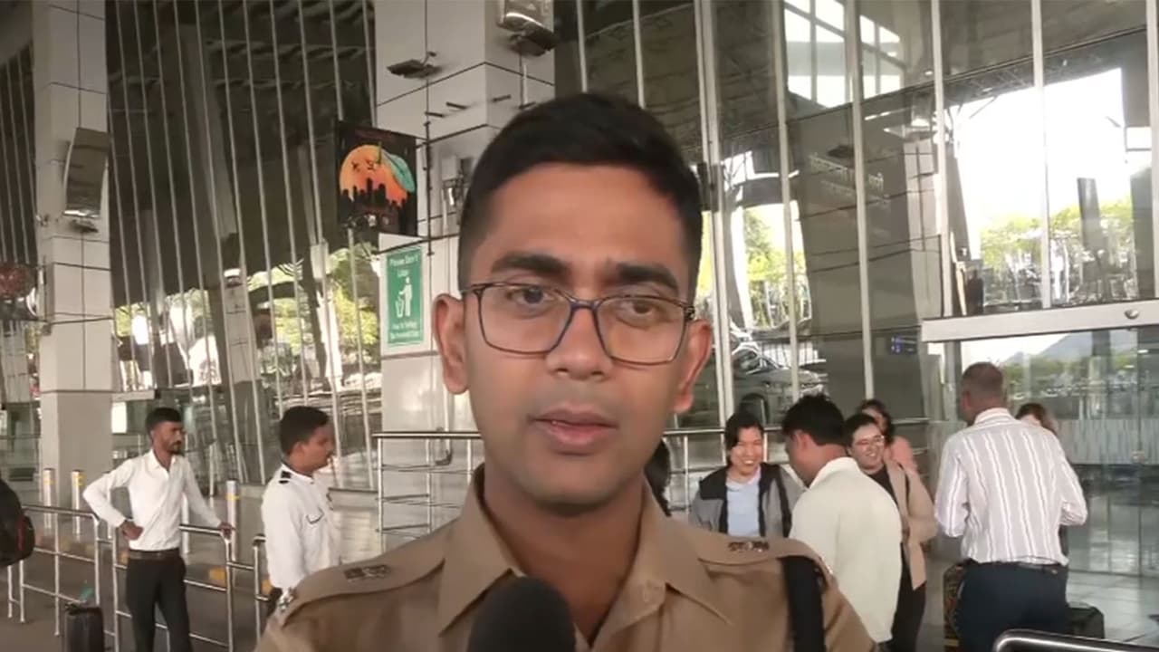 Rushikesh Reddy, (DCP), Sonegaon Police, Nagpur, (Photo/ANI) Rushikesh Reddy, (DCP), Sonegaon Police, Nagpur, (Photo/ANI)