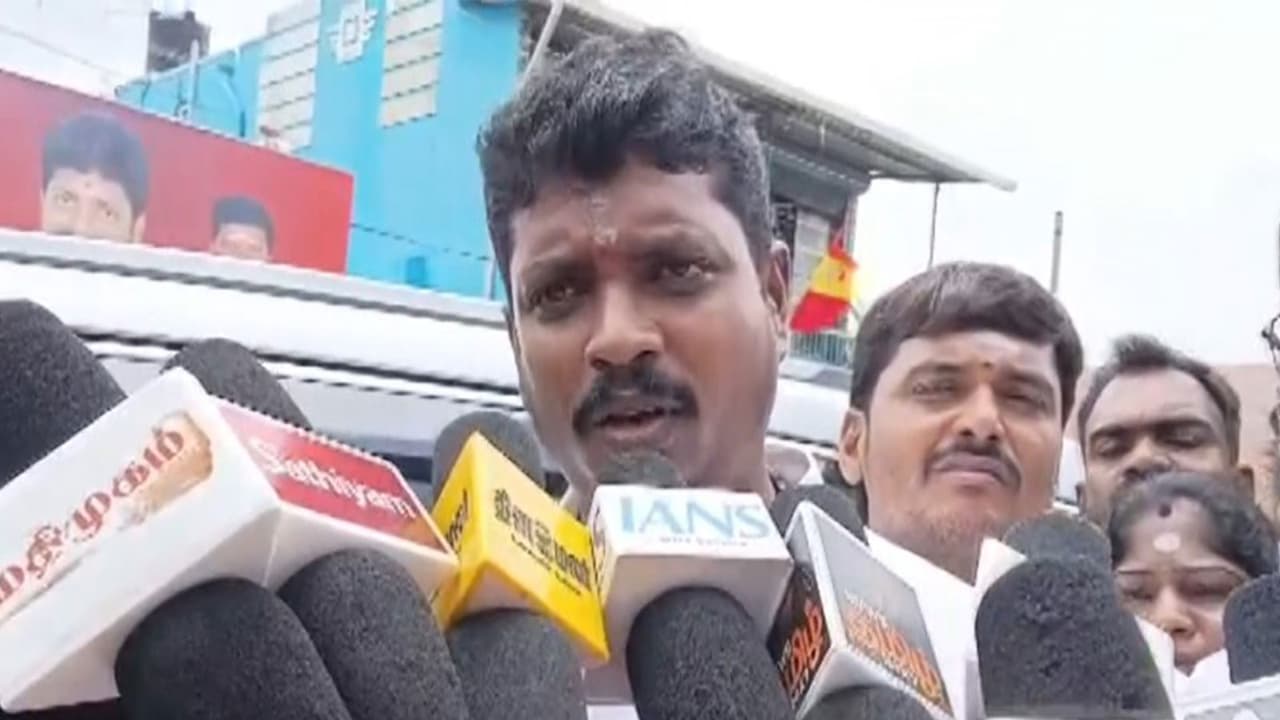 Tamil Nadu Minister K Vignesh (Photo/ANI) Tamil Nadu Minister K Vignesh (Photo/ANI)